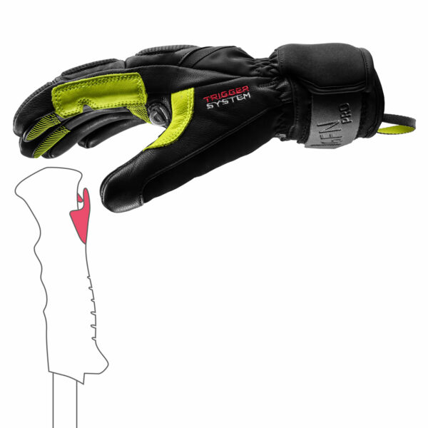 LEKI HS Griffin PRO 3D Black / Lime - immagine 2