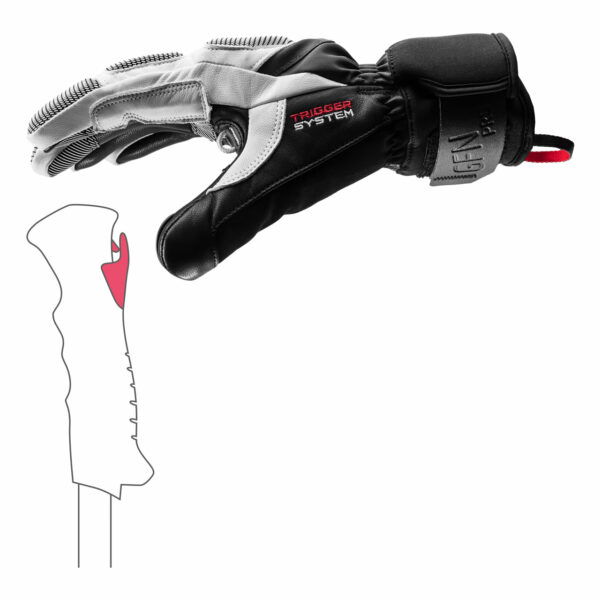 LEKI HS Griffin PRO 3D White / Black - immagine 3