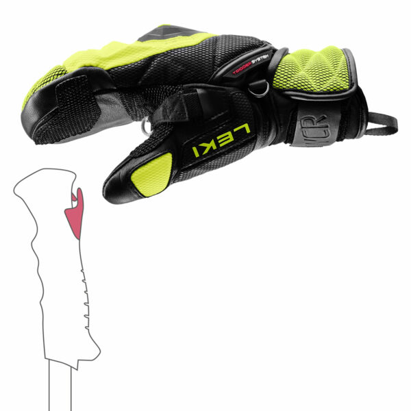 LEKI WCR VENOM 3D JUNIOR MITT - immagine 2